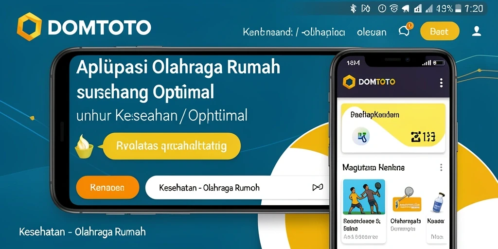 Tampilan antarmuka aplikasi DOMTOTO yang intuitif dan mudah digunakan.