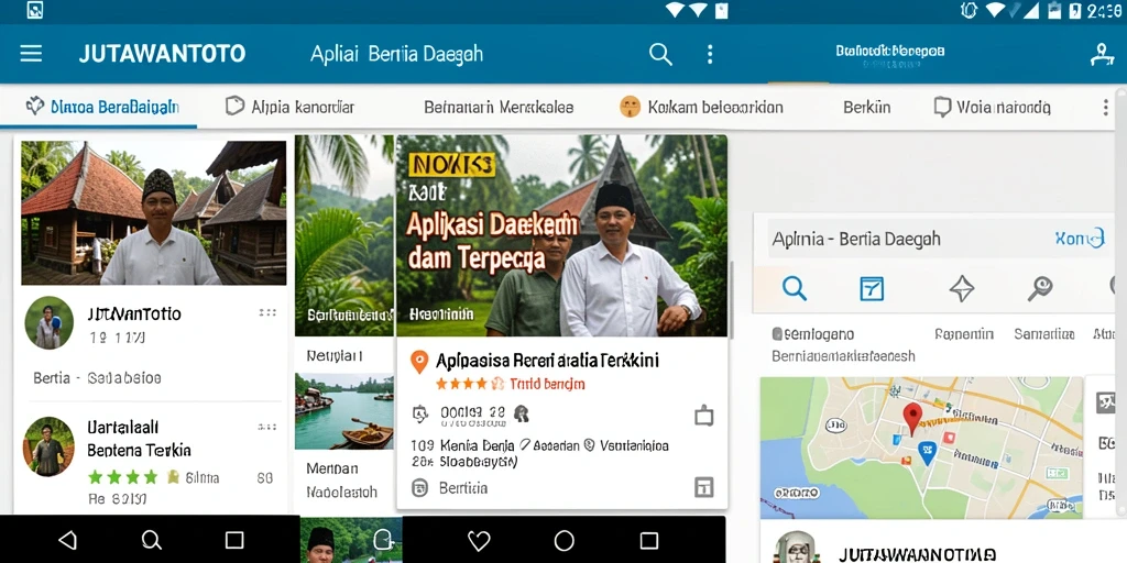 Tampilan antarmuka JUTAWANTOTO yang informatif dan mudah dinavigasi.