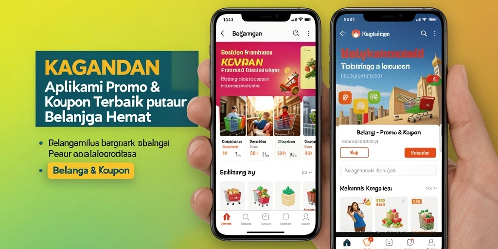 Tampilan antarmuka KAGANDAN untuk Promo & Kupon yang ramah pengguna.