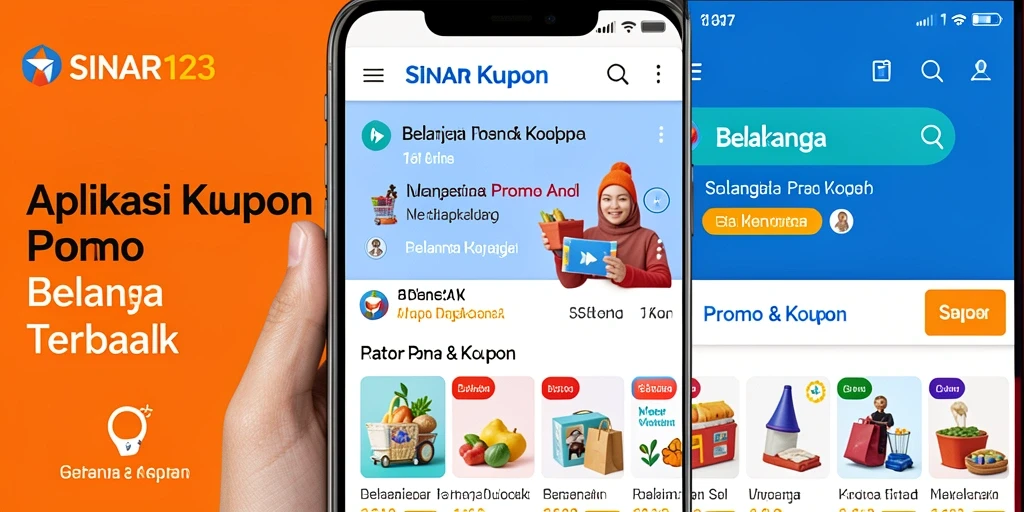 Tampilan antarmuka SINAR123 yang sederhana dan menarik untuk mencari promo.