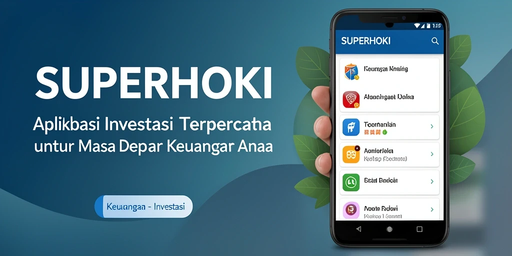 Tampilan antarmuka utama SUPERHOKI yang intuitif dan fungsional.