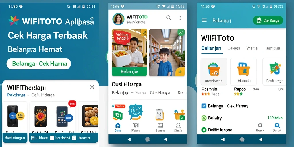 Tampilan antarmuka WIFITOTO yang sederhana dan mudah dipahami.